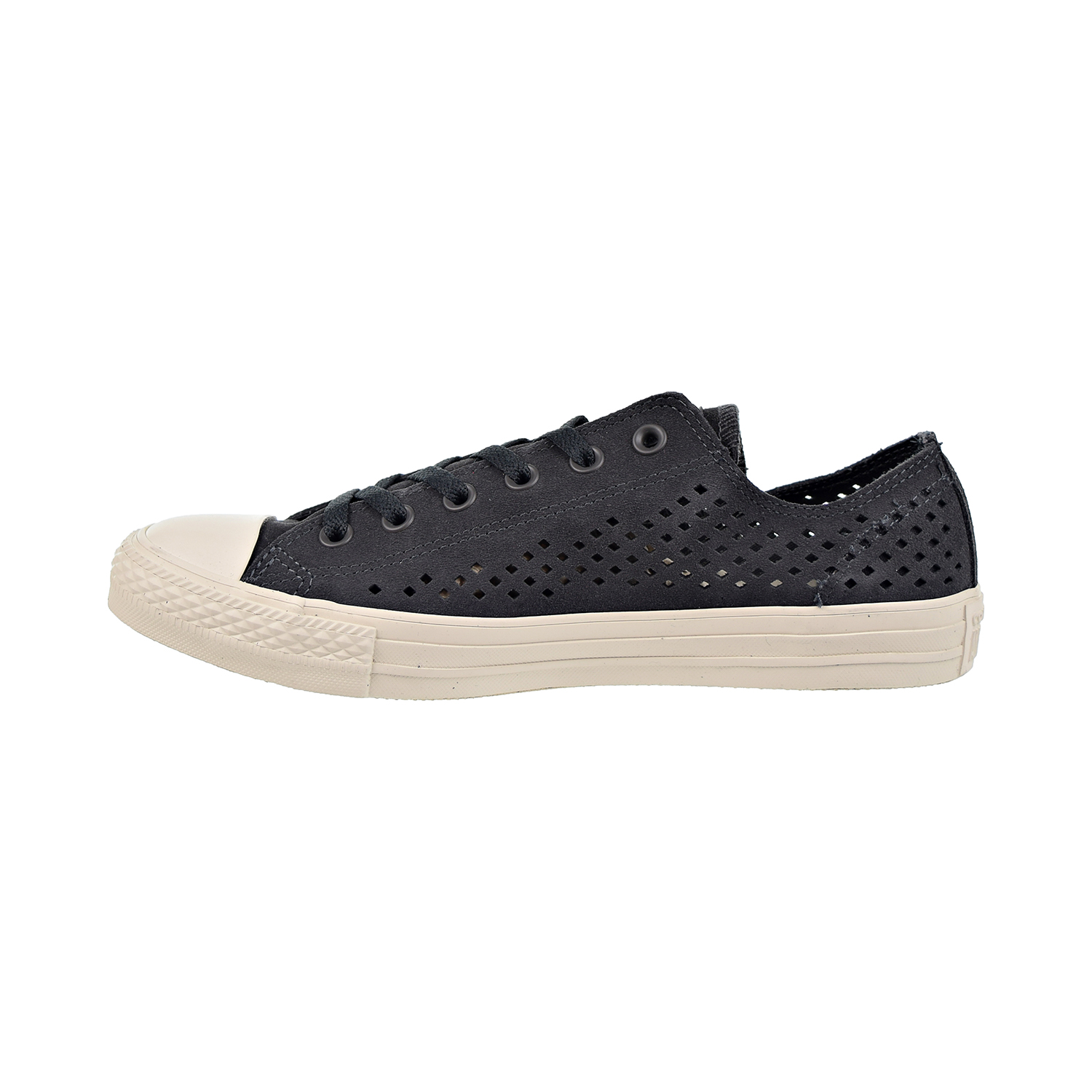 Converse Chuck Taylor All Star Ox Men's Shoes Perforated Almost Black 160464c - image 4 of 6
