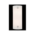 thumbnail image 3 of Meyda Tiffany 107886 5.5" W Half Cylinder Fused Glass Wall Sconce - White, 3 of 5