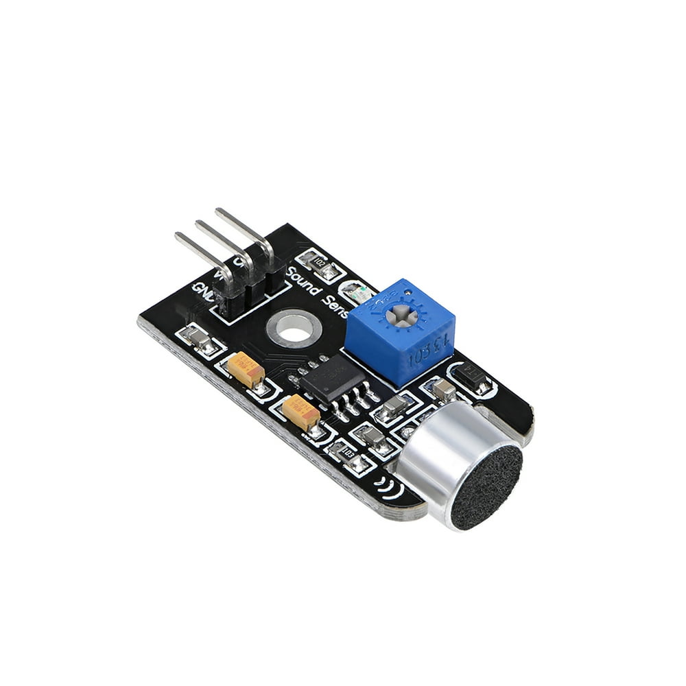 Microphone Sound Sensor Voice Detector Module with Analog Out, for DIY ... Circuit Diagram