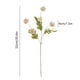 thumbnail image 2 of Flores Artificiales De Plástico 1 flor artificial de diente de león con 5 capullos, de plástico beige, para decoración del hogar, jardín y uso exterior. Rkxzt, 2 of 7