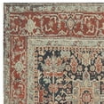 thumbnail image 5 of SAFAVIEH Classic Vintage Caden Oriental Polyester Area Rug, Navy/Rust, 4' x 6', 5 of 7