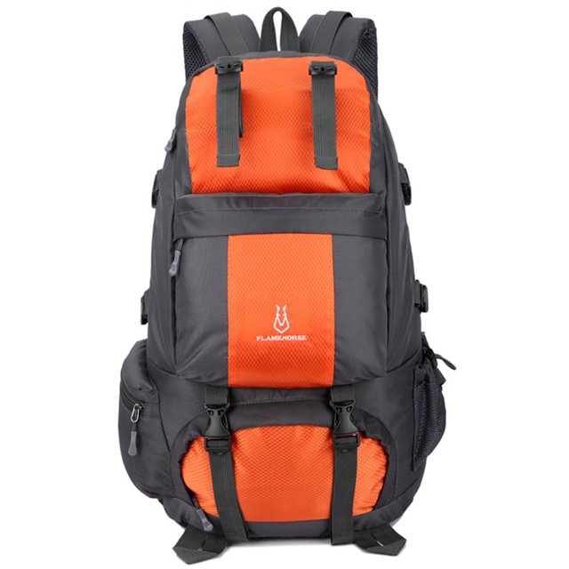 TFixol 50L Lightweight Water-Resistant Nylon Hiking Backpack for Men & Women - Durable Travel Daypack with Multi Compartments, Breathable Straps, and Large Capacity for Outdoor Adventures