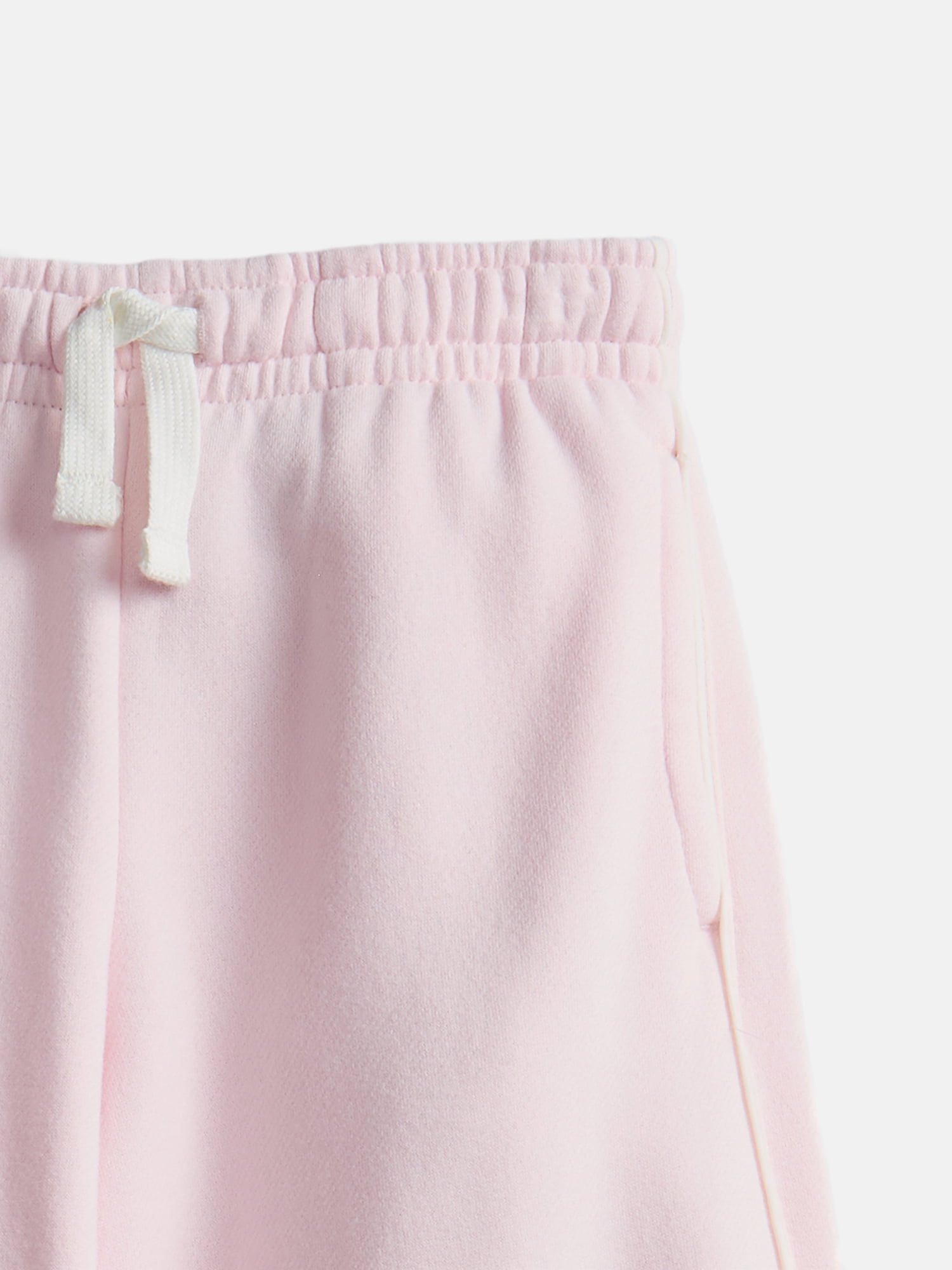 Wonder Nation Little Girls Fleece Wide Leg Pants, Sizes 4-10