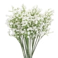 thumbnail image 1 of Chico Aliento Blanco Artificiales Flores 3 Ramas 8uds Real Toque, 1 of 6