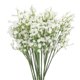 thumbnail image 1 of Chico Aliento Blanco Artificiales Flores 3 Ramas 8uds Real Toque, 1 of 6