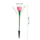 thumbnail image 2 of Hongzer Lámpara de energía Solar, 4 Piezas de energía Solar al Aire Libre Tulipán Luz de Flor LED Impermeable Decoración de lámpara de jardín de césped, Adornos de Patio de Jardines(Rosado) EOTVIA NO, 2 of 6
