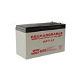 thumbnail image 1 of Nippon America RB7-12 Powerful 12 Volt 7AH Sealed Rechargeable Lead Acid Battery, 1 of 4