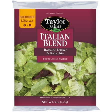 ITALIAN CRUNCHY ROMAINE LETTUCE AND RED CABBAGE
