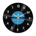 thumbnail image 2 of Abbracc Horloge Murale Rétroviseur pour Salon Chambre d'Enfant Bureau, 2 of 9