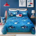 thumbnail image 2 of Safdie & Co. Quilt 3PC Set DQ Shark, 2 of 3