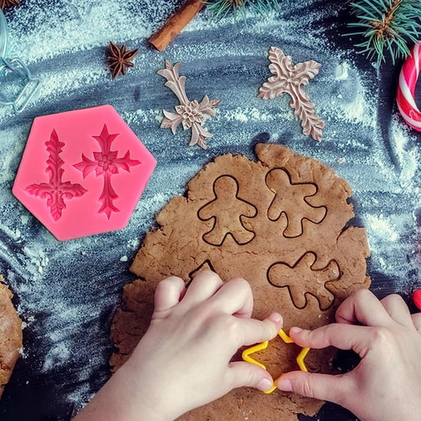 Sijiangmold - Molde Para Decoración De Tartas De Bautizo, Molde De Cruz