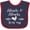 Navy and Red, variant on Inktastic Abuelo and Abuela Love Me- Heart Grandchild Boys or Girls Baby Bib