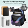 thumbnail image 4 of KUIFORTI Axolotl Reading Lightweight Elementary Backpack 4Pcs Set with Lunch Bag Pencil Pouch for Kids Boys Girls Back to School Supplies Gift, 4 of 7