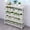 White, variant on Taicans 5 Tier Stackable Shoe Rack with Rollers,Rolling Shoe Rack Organizer,Free Standing Shoe Rack,Vertical Shoe Rack for Closet,Space-Saving Narrow Shoe Rack for Front Door Entrance,20x7.8x35in