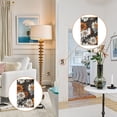 thumbnail image 4 of Yayeee Duplex Wall Plate 1-Gang 4.5"x2.7" Home Receptacle Light Switch Decorative Outlet Cover, Black Plaid Floral, 4 of 7