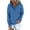 Blue, variant on BangWanChi Hoodies for Women Pullover Women's Fashion Classic Long Sleeved Hooded Pocket Sweatshirt Tops Blouse