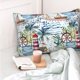 thumbnail image 4 of Balery Watercolor Sailboat Funda de Cojín Estampada, Regalos para Mujeres, Regalos de Amor para Ella, Regalos para Novia o Esposa, Funda de Almohada-16"x24", 4 of 6