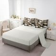 thumbnail image 5 of Feelyou Adventure Camp Twin Bedding Sets 7pcs, Wildlife Bedding Comforter Set, 5 of 7