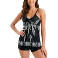 thumbnail image 4 of Trajes de baño de dos piezas para mujer, traje de baño tankini para mujer Conjunto de tankini ligero para mujer Traje de baño tankini de dos piezas para mujer Creado magistralmente, 4 of 7