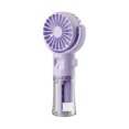 thumbnail image 1 of SUTENGDA 16.8 cm 4-Speed Rechargeable Handheld Mini Fan, 1 of 9
