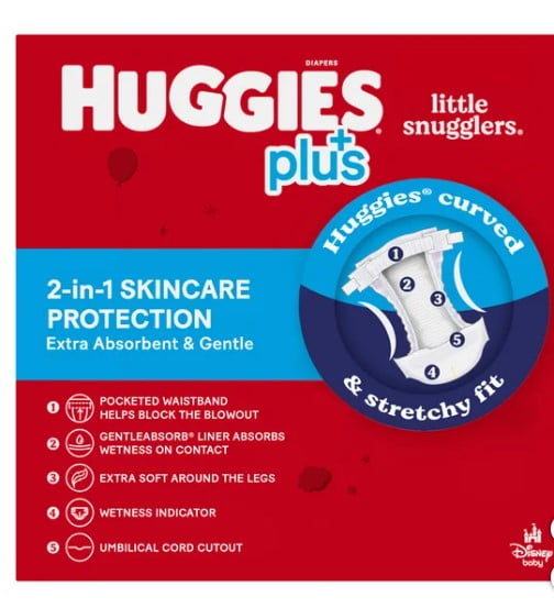 Huggies Plus Diapers Size Newborn