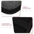thumbnail image 3 of OUNONA Shock Resistant Eva Hard Case Grey for Ocarina Music Instrument with Spacious Interior Storage, 3 of 7