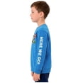 thumbnail image 4 of The Super Mario Galaxy Movie Sweatshirt Blue Sizes 6-14, 4 of 8