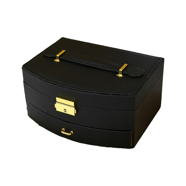 Caja de Joyería para Niñas Caja de Embalaje de Joyería, Anillo Y Pendiente de Almacenamiento, Caja de Visualización de Joyería Personalizada Y Radical, Anillo de Almacenamiento de Viajes Organizador D
