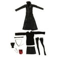 thumbnail image 4 of Conjunto De Chaqueta De Cuero Para Mujer, Traje Elegante Para Mujer, Cuerpo De Figura De Mujer De 12 Pulgadas, 1:6, 4 of 8