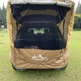 thumbnail image 3 of LADUTA Car Trunk Tent Sunshade Rainproof Shade Awning Tent for Car Self-Driving Tour Barbecue Outdoor Camping Brown, 3 of 8