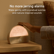 Hatch Restore 2 Sunrise Alarm Clock, Sound Machine, Smart Light (Putty) ー Your Bedside Sleep Guide, White Noise, Custom Sleep Routines, Dimmable Clock, Deep Sleep, Gentle Alarm, Wake Up Rested