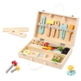 thumbnail image 4 of Juego de herramientas para niños, caja de herramientas, juguete para resolver problemas, juego de tuercas de tornillo, kits de herramientas de constru, 4 of 9