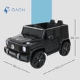 thumbnail image 5 of Carro Electrico Montable Baby Gaon para Niños Control Remoto Todo Terreno Negro, 5 of 5