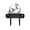 White#030, variant on Cemetery Memorial Signboard – Durable Alloy Outdoor Grave Marker with Cross & Floral Wreath Design for Cemeteries, Gardens, and Memorial Sites – Weather-Resistant, Ground-Spike Mount