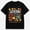 Black-30, variant on Funny Halloween Shirt, Happy Halloween Pretzel Pumpkin Graphic T-Shirt, Short Sleeve Adult Shirt