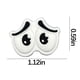 thumbnail image 2 of mfyjkho Alfileres magnéticos para plantas en maceta, divertidos accesorios con emojis para plantas, juego de 3, imán para refrigerador, regalo para amantes de las plantas., 2 of 2