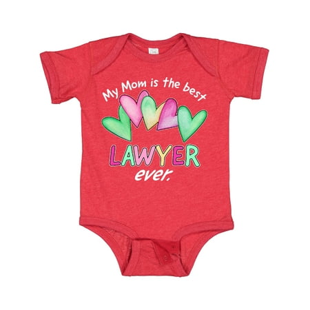 

Inktastic My Mom is the Best Lawyer Ever Gift Baby Boy or Baby Girl Bodysuit