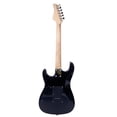 thumbnail image 3 of 6-String Electric Guitar with Rosewood Fingerboard, Humbucker-Humbucker Pickups, Right-Handed GST-E Guitar with Bag/Strap/Power Wire/Plectrum/Tremolo Arm (Black), 3 of 9