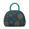 thumbnail image 2 of Ladies Gothic Constellation Lunch Box - Starry Night Design with Zipper Closure & Adjustable Strap, Insulated Reusable Leakproof Cooler for Work, 2 of 4