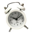 thumbnail image 4 of Despertador Zulema Reloj despertador de escritorio campana gemela blanco, 4 of 5