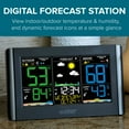 thumbnail image 4 of La Crosse Technology Wireless Digital Color Weather Station with Alerts, Black, C85845-INT, 4 of 7