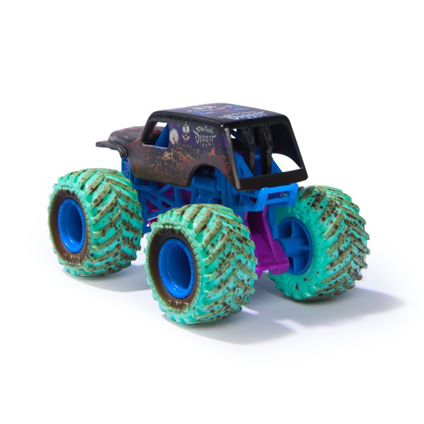 Monster Jam Mud Blasters Son-Uva Digger Color Change Monster Jam