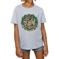 thumbnail image 3 of Harry Potter Girls Christmas Wreath Cotton T-Shirt, 3 of 5