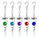 thumbnail image 2 of 5Pcs Spiral Wind Chimes Crystal Ball Wind Spinner Pendants Rotating Hook Wind Chime Tail for Home Garden Yard Decoration, 2 of 5