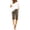 A, variant on Yubnlvae Summer Casual Shorts for Women - High Waist Elastic Waist 3 Inseam Linen Shorts - Breathable Loose Fit Beach Shorts (S-XXXXXL) (A | L)