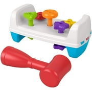 Fisher-Price Double-Sided Tap & Turn Activity Center with Toy Hammer