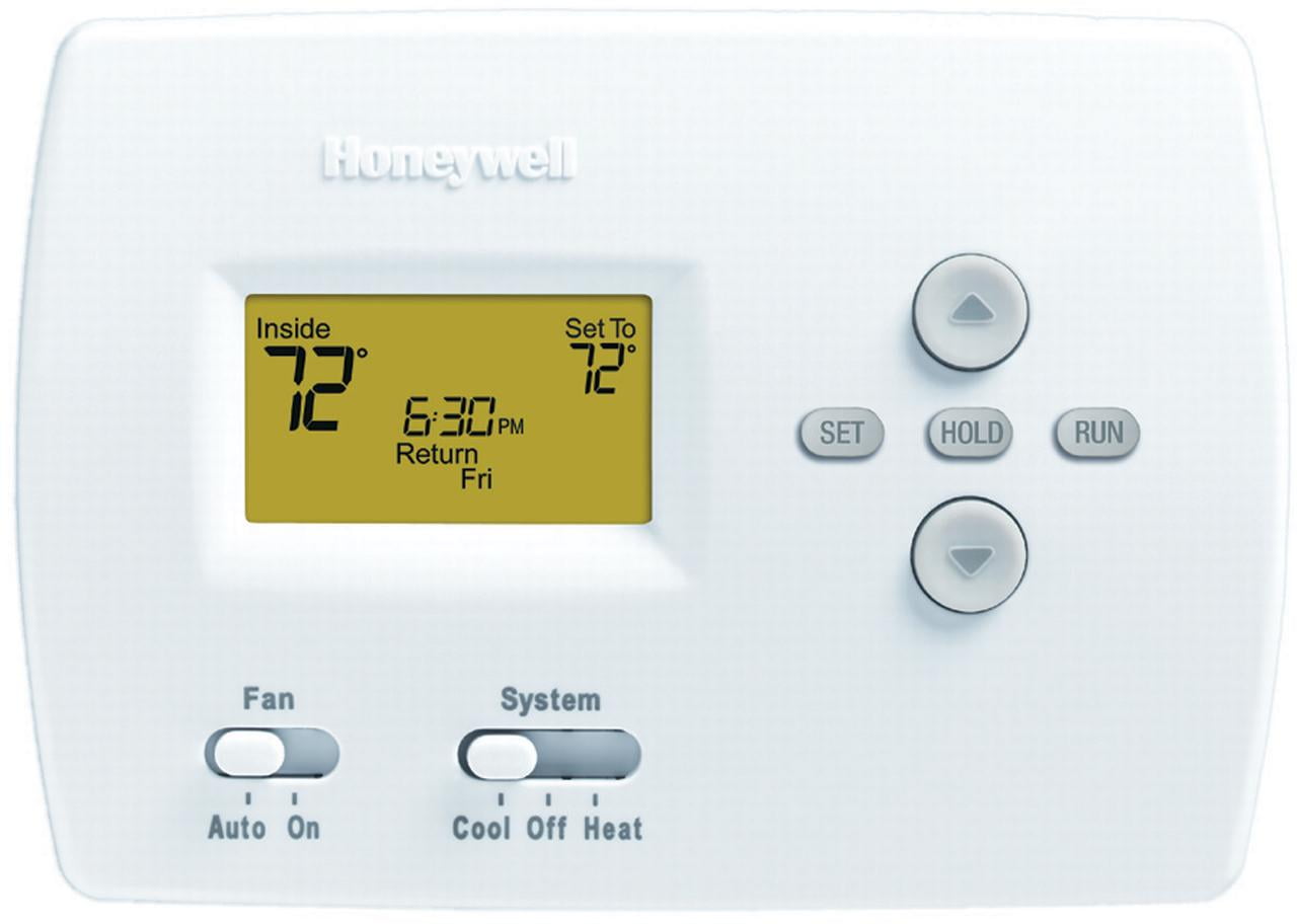 HONEYWELL PRO 4000 52 PROGRAMMABLE DIGITAL THERMOSTAT, 1 HEAT/1 COOL