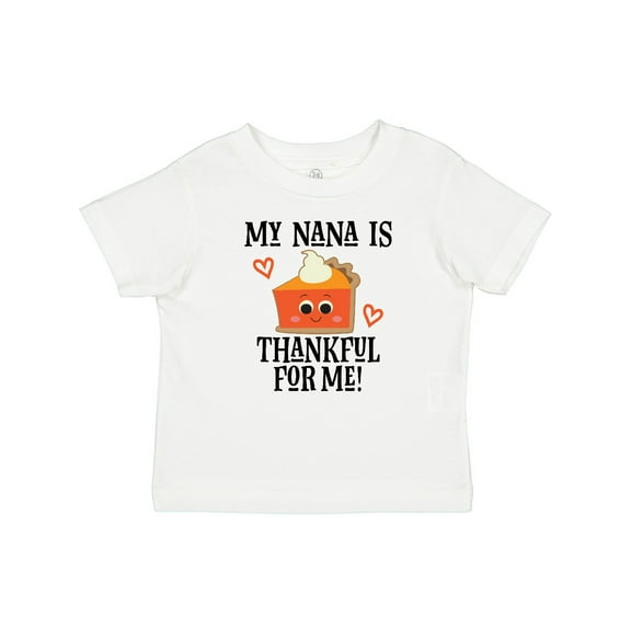 Inktastic Thanksgiving Nana Thankful for Me Boys or Girls Baby T-Shirt