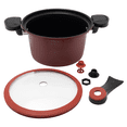 thumbnail image 4 of Olla de Micro Presión UYO KITCHEN de Hierro 3.4L rojo, 4 of 7