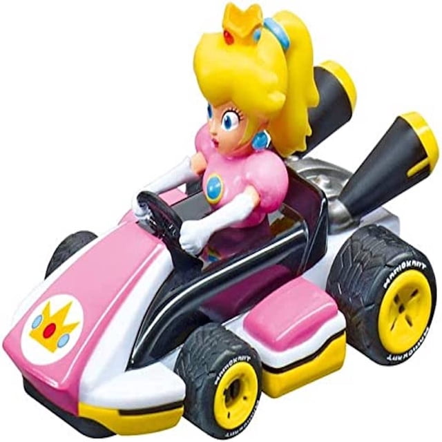 Carrera Mario Kart First 20065019 Nintendo Peach Slot Car, Multicolor